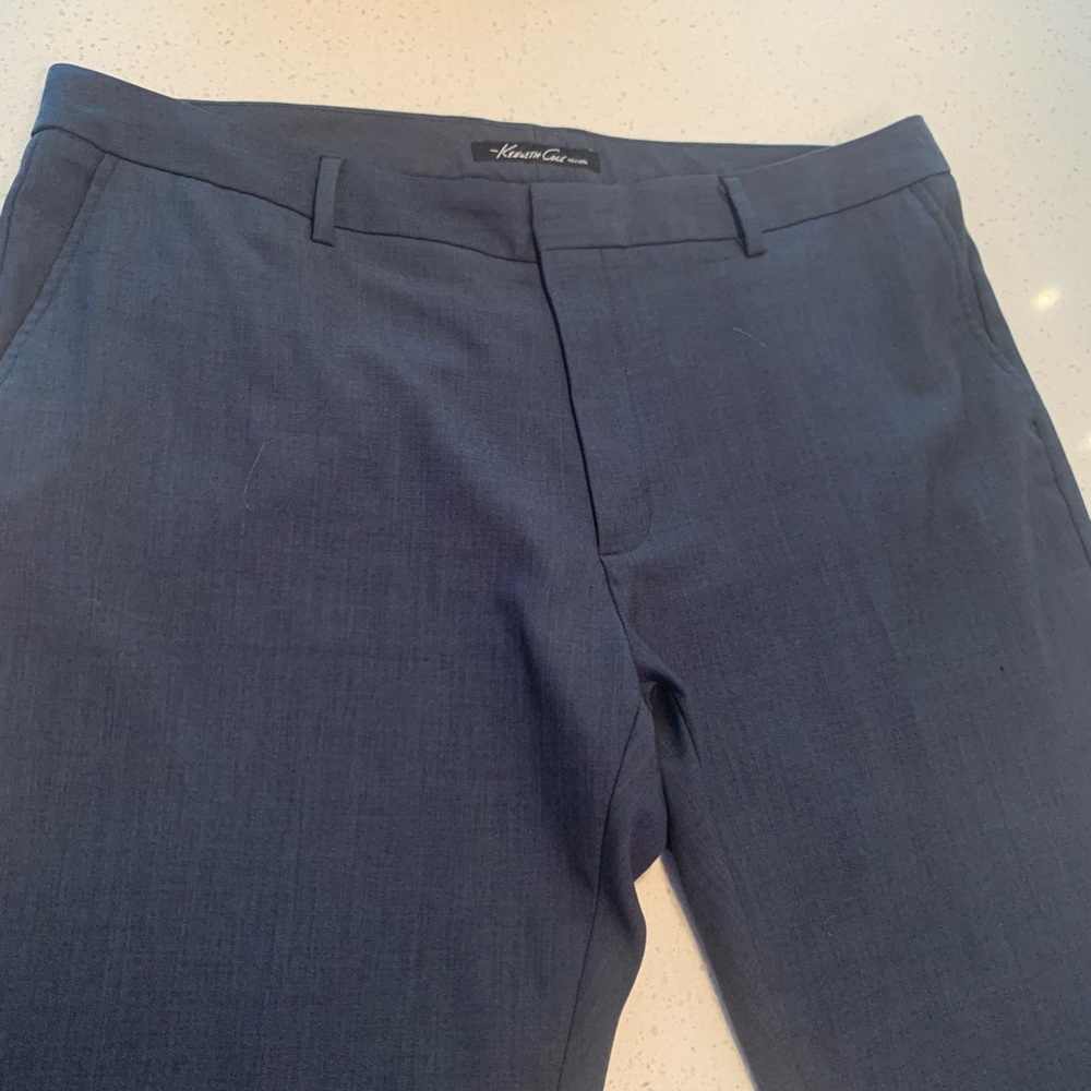 Kenneth Cole Dress Pants, Grey-blue color